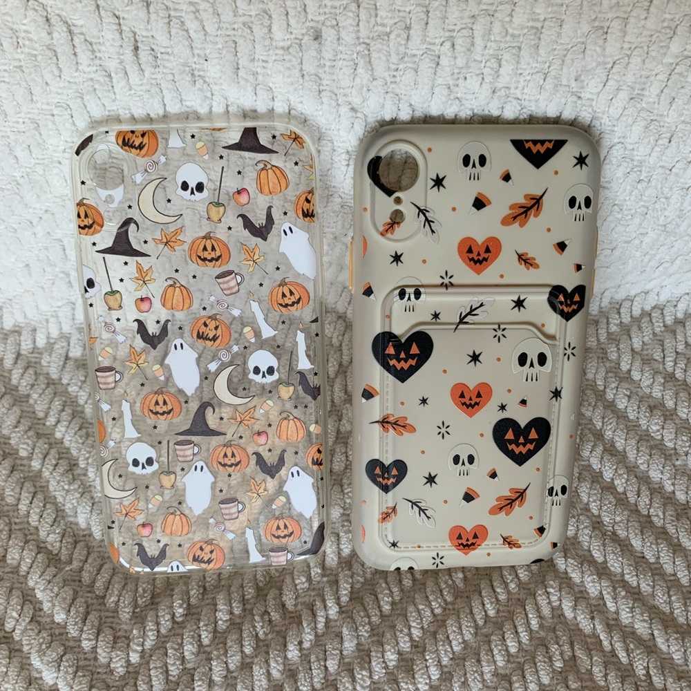3for$10 Set of iPhone XR Halloween cases